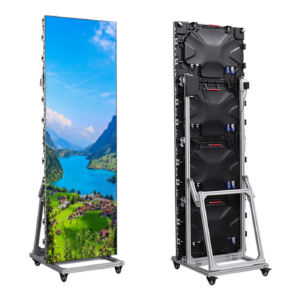 Indoor P2.5 LED Poster Screen Video 640x1920 Ultra-Bright Outdoor Double-Sided LED Poster Display