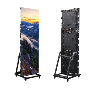 Outdoor P3.076 LED Poster Screen Display Sign 1920x640 Foldable LED Poster Screen 1920x1280 GOB LED Poster Display P1.8 P2.5