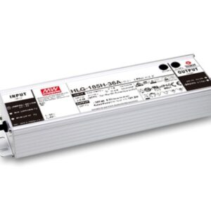 Meanwell HLG-185H-24A / HLG-185H-36A / HLG-185H-48A LED Lamp Lighting Power Supply