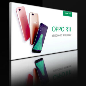 Factory custom made mobile phone led advertising light box LED lighting logo box