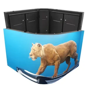 Naked Eye Outdoor 3D LED Display Digital Advertising Billboard