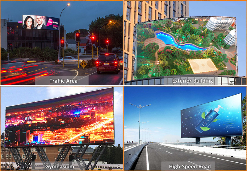 P4 Outdoor Module Front Service LED Display