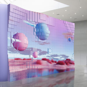 P2.5 Kinetic LED Wall Screen 504X504 Kinetic LED Display Manufacturer