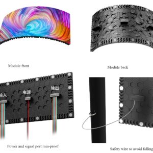 P2.5 Outdoor Flexible LED Display Module Panel 320X160