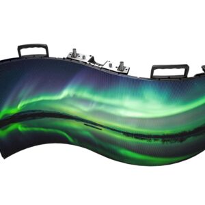 Curves Flexible LED Display Video Wall Indoor P1.953 P2.604 P2.976 P3.91 P4.81 Curved Flexible Rental LED Screen 500x500