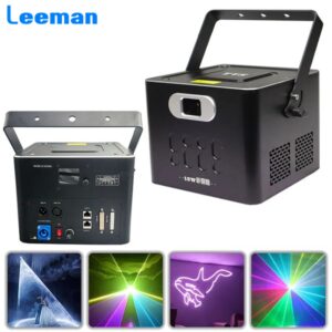 10W Full Color Laser Light Beam Scanning Animation Pattern Effect Laser Projector For DJ Disco Stage Party Wedding Dance Floor