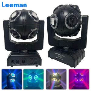 10X8W LED RGBW Infinite Rotation Moving Head Light DMX512 16CH For DJ Disco Stage Wedding Music Party Dance Floor Indoor