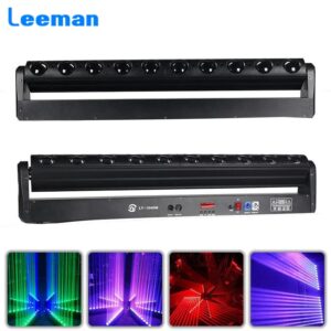 10x40W LED Scanning Point Control Moving Head Beam Light RGBW 4IN1 Wall Bar Stage Matrix Dyeing For Party KTV Disco DJ