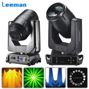 200W LED Infinity Rotate Moving Head Light 8+8+21 Facet Prism Frost Filter Projection For Disco Party KTV DJ Lights