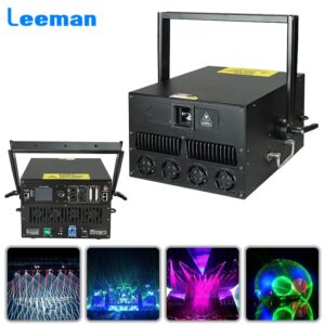 20W 30W 40W 40KPPS RGB Full Color Scanning Performance Laser Light ILDA DMX For DJ Disco Stage Party Bar Nightclub