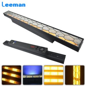 300W Golden Retro Matrix Light 7X50W Wash Wall Light Stage Lights DMX512 For DJ Disco Party Club Stage Effects Lamp Dance Hall