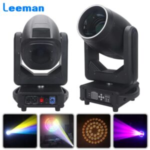300W LED Moving Head Light With Aperture 8+16 Prisms Rainbow Effect Gobos DMX 512 For Disco Party Club Bar DJ Show Stage Lighting