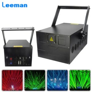 30K 40W RGB Animation Laser Light DMX ILDA Christmas DJ Disco Club Bar Party Ball Light Show Effect Projector