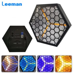 3x60W Golden COB + LED 48x3W RGB LED Retro Flashing Lights DMX512 LED Background Lighting DJ Disco Bar Party Club Show