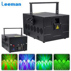 40K 30W RGB Animation Laser Light DMX ILDA Christmas DJ Disco Club Bar Party Ball Light Show Effect Projector