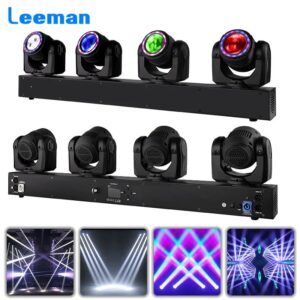 4x80W LED beam moving head Bar light RGBW 4in1 with ring DMX512 stage Effect lighting for DJ Disco wedding party Club