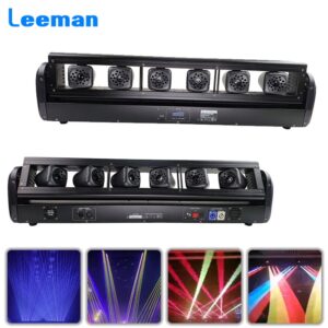 6 Eyes Bar Light Fat Beam Laser Light RGB 6X500mw 6X2100mw DMX Control Moving Head Laser Light For Party Disco Wedding Stage