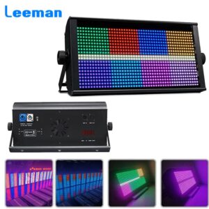 864pcs 5050 LED 280W RGB DMX512 8+8 Strobe Light Stroboscope Lights Fit DJ Disco Bar Party Effect Dyeing Light Flash