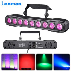 9X16W RGBW Wash Light Horse Racing Effect Lights Remote Control DMX512 For DJ Disco Party Xmas Show Stage Effects