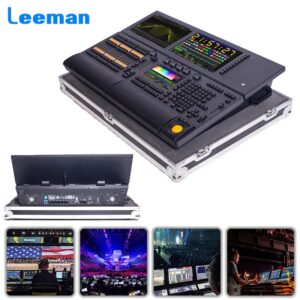 A6 Windows System MA2 Light Controller Professional Stage Lighting Moving Head DJ Disco Bar Party DMX Console Performance Touch Screen Stage Light Control Board