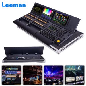 A8 Windows System MA2 Light Controller Professional Stage Lighting Moving Head DJ Disco Bar Party DMX Console Performance Touch Screen Professional Lighting Console