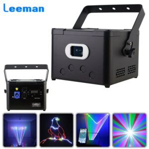 APP control 1W 2W 3W 4W 5W Beam Scanner RGB Laser Stage Light DMX DJ Wedding Club Disco Christmas Party Animation Projector Light