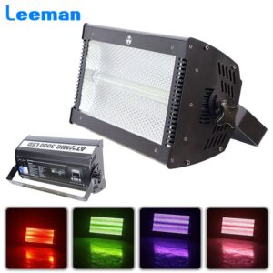 Atomic 3000 DMX LED RGB Wash Strobe Stage Lighting DJ Disco Nightcuble Bar Party Professional Stage Effect Performance