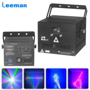 DJ Professional 1W 2W 3W 4W 5W Remote APP Control Animation RGB Laser Lines Beam Stage Light DJ Laser Disco Wedding Birthday Party Projector