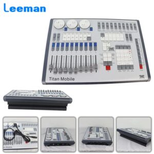 DMX Titan Mobile Stage Lighting Console Controller V16 V17 System Effect Light Music Party DJ Disco Moving Head Light LeemanLighting China Stage Lighting Manufacturer