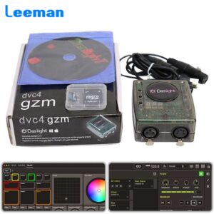 Daslight DVC4 GZM DMX Stage Lighting Control USB DMX512 Software Professional Dmx controller DMX INTERFACE DJ Disco light LED Stage Lighting Controller - Stage Light Consoles & Boards