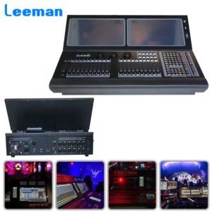 Double Touchable Screen Touch Tiger Stage Light Console DMX512 Controller Flightcases i7 CPU DJ Bar Lights Control Led Lighting LeemanLighting LED Stage Lights & DJ Lights