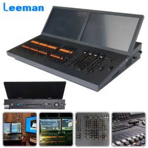 I5I7 128G 256G Grand Light Console Pro Version Black Horse DMX Stage Lighing Controller ONpc Software for Moving Head Light Stage & Studio Lighting Controller system