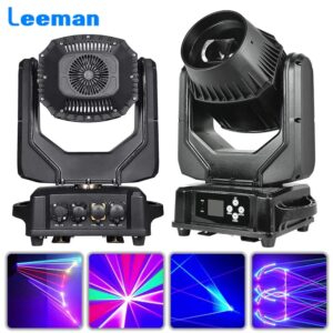 IP65 Waterproof RGBW Full Color 10W Projector Moving Head Laser Light 3D Animation Stage Lights XY Magnetic Encoding DMX DJ Disco Bar