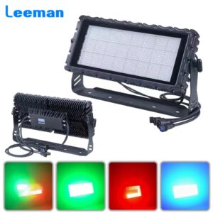 Ip65 Waterproof 600W 24 Segments Strobe Light RGB 3 in 1 LED Strobe Stage Effect Light DMX Wash Flood for DJ Disco