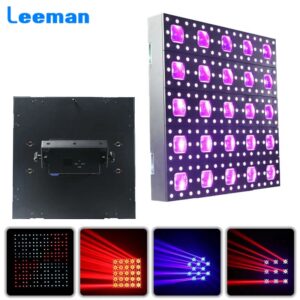 LED 25x30W RGBW Matrix Beam Star Sky Effect Stage Ligthing With 200x0.2w RGB Rainbow Effect Stage Lighting Bar Dj Disco Club