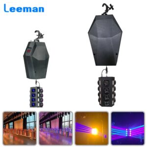 LED Beam 16x10w RGBW + 16x10w Amber COB Strobe Lifting Hight 1-6M DMX Artnet Mode Dj Disco Stage Lighting Club Bar Wedding