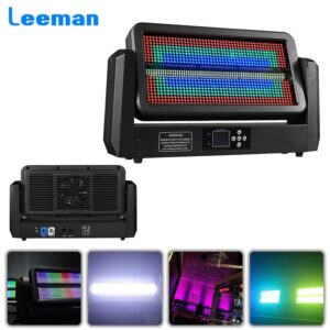 LED RGB 3in1 Beam Strobe Lights DMX Controller Moving Head Super Bright Dj Disco Party Washing Bar Strobe Stage Lighting Effects