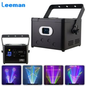 RGB Full Color 1W 2W 3W 4W 5W Beam Laser Light Lighting Effect For DJ Club Bar Decoration Party Lights Projector Lamp Halloween Laser