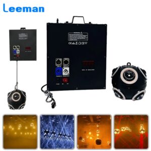 RGBW 150W LED 4in1 Lifting Football Shape Light DMX Rolling Beam Moving Head Stage Effect DJ Party Christmas Decoration Lights