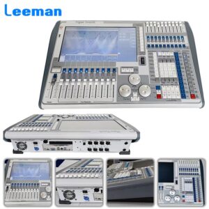 Tiger Touch Pro Moterized Fader Newest Titan software V16 V17.1 Stage Lighting Console DMX Controller Artnet Dj LeemanLED Professional Stage Lights For Sale