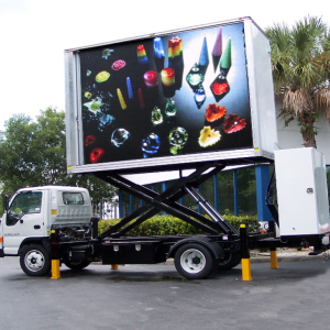 Mobile LED Screen Trailer Truck For Sale
