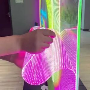 Adhesive P4 Transparent LED Film Display 1000x240